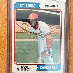 1974 Topps #350 Bob Gibson St. Louis Cardinals Vintage Baseball Card